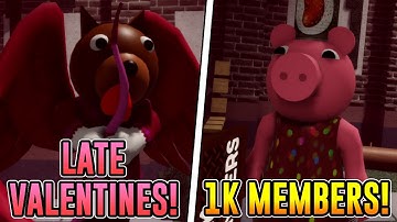 HOW TO GET THE LATE VALENTINES & 1K MEMBERS BADGES & MORPHS IN PIGGY: TRAUMATIC EXPERIENCES | ROBLOX