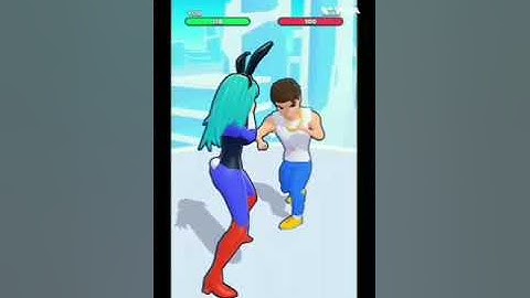 Girl Attack Game Level 1-5 // Ladki ne Ladke ko mar #viral #trending #girlgamer