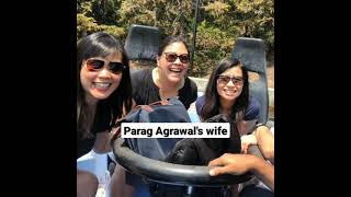 parag Agrawal with her wife ❤️❤️🥰  ll #shorts