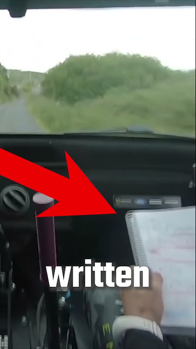 Why Rally Drivers NEED Their Co-Drivers To Survive?#shorts