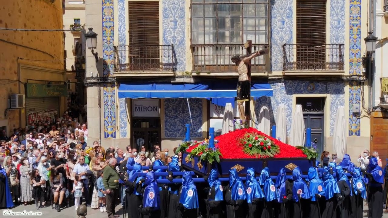 [4K] Procesión del Cristo de la Expiración 2022. Viernes Santo. Semana Santa de Cáceres