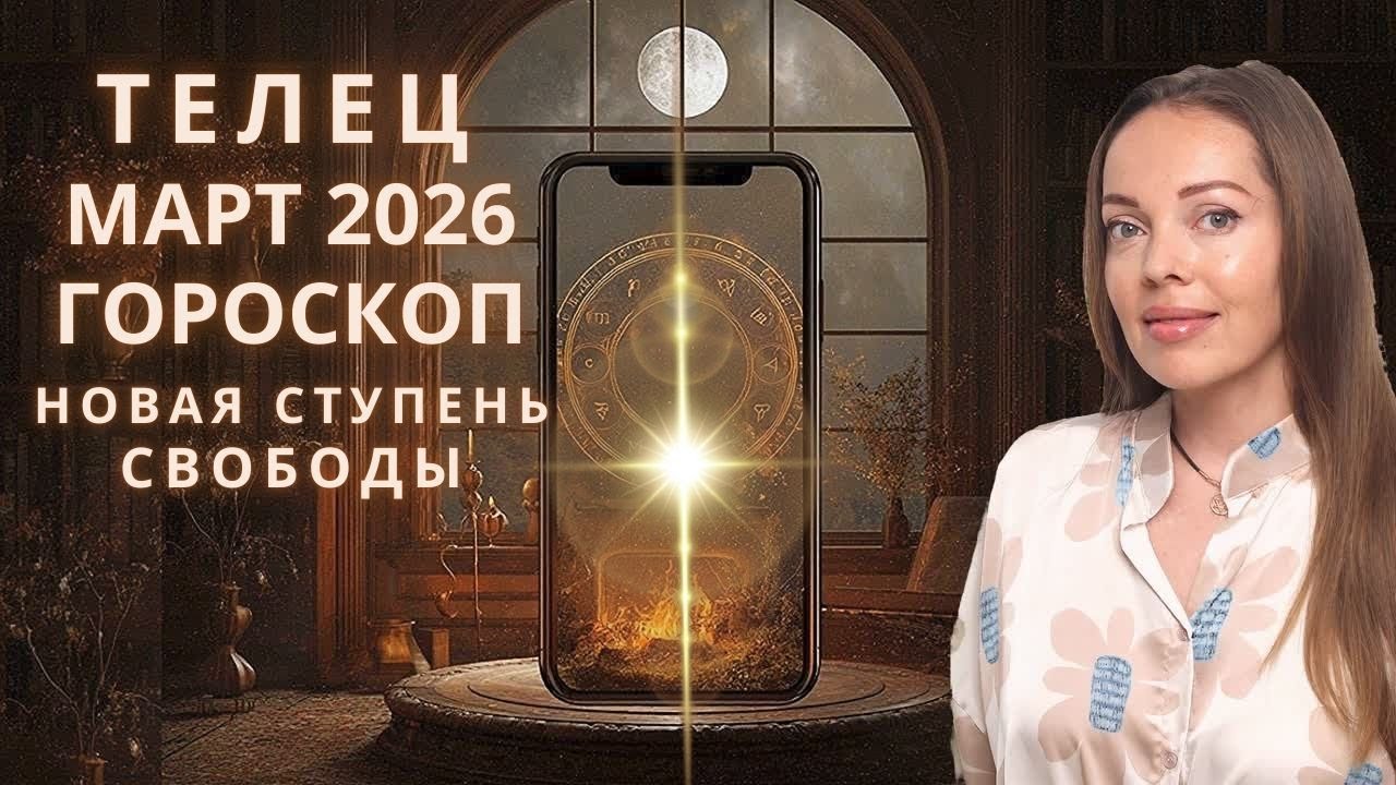 Телец - гороскоп на март 2026 года. Новая ступень свободы