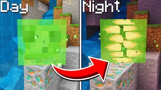 Cave Mobs Become Scary At Night In Minecraft...