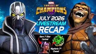 NEW SAGA | Chase Champ and Free Ascension | Get a 7 Star Carina + More | July 2026 Livestream Recap