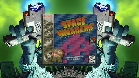 SPACE INVADERS (CLASSIC) TAITO NINTENDO GAME BOY GB 1994 NOSTALGIA CLASSIC RETRO VIDEO GAME