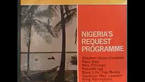 Various – Nigeria's Request Programme 70's African NIGERIA Highlife Folk Music Album Compilation LP