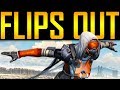 Destiny 2 - NEW HOLOGRPAHIC EMOTE! FLIPS OUT!