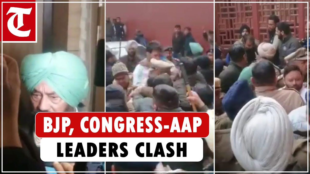 Chandigarh mayoral polls: High drama as BJP, Congress-AAP leaders clash