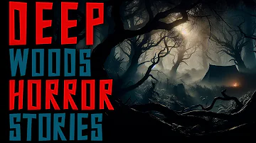 3 SCARY Deep Woods Horror Stories | Black Screen with Ambient Rain Sounds