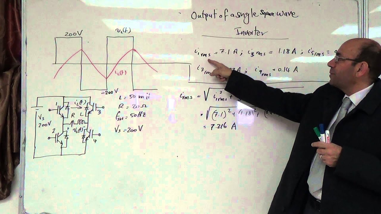 Stepwave Single phase stepwave inverter: Numerical example to calculate the ...