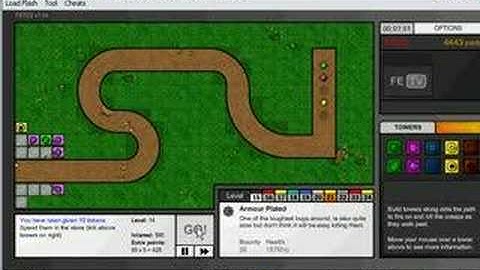 Flash Elememt TD 2 with hacks