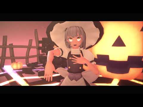 4K【東方MMD】魔理沙コス妖夢🎃Happy Halloween🎃【2020】