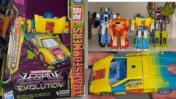 Transformers legacy evolution G2 universe deluxe sideswipe review. Toxitron collection