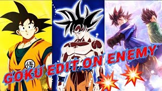 Goku Edit On Enemy Dragon Ball Edit