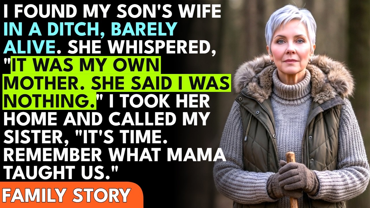 Shaking, my daughter-in-law whispered, "Your son knew she poisoned me." And my sister... - YouTube