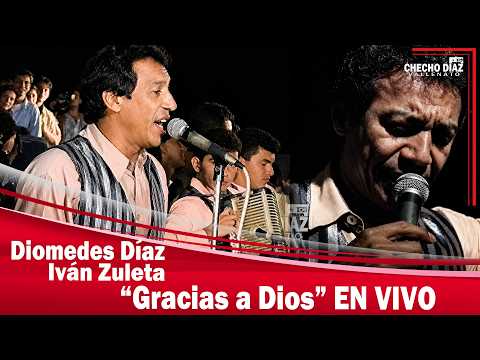 Gracias a Dios l Diomedes Díaz e Iván Zuleta EN VIVO Sincelejo.