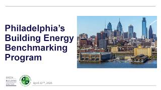 City of Philadelphia: Introduction to Benchmarking