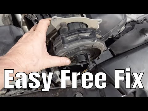 How to Fix BMW Air Injection Codes: P0491 and P0492 "For Free"