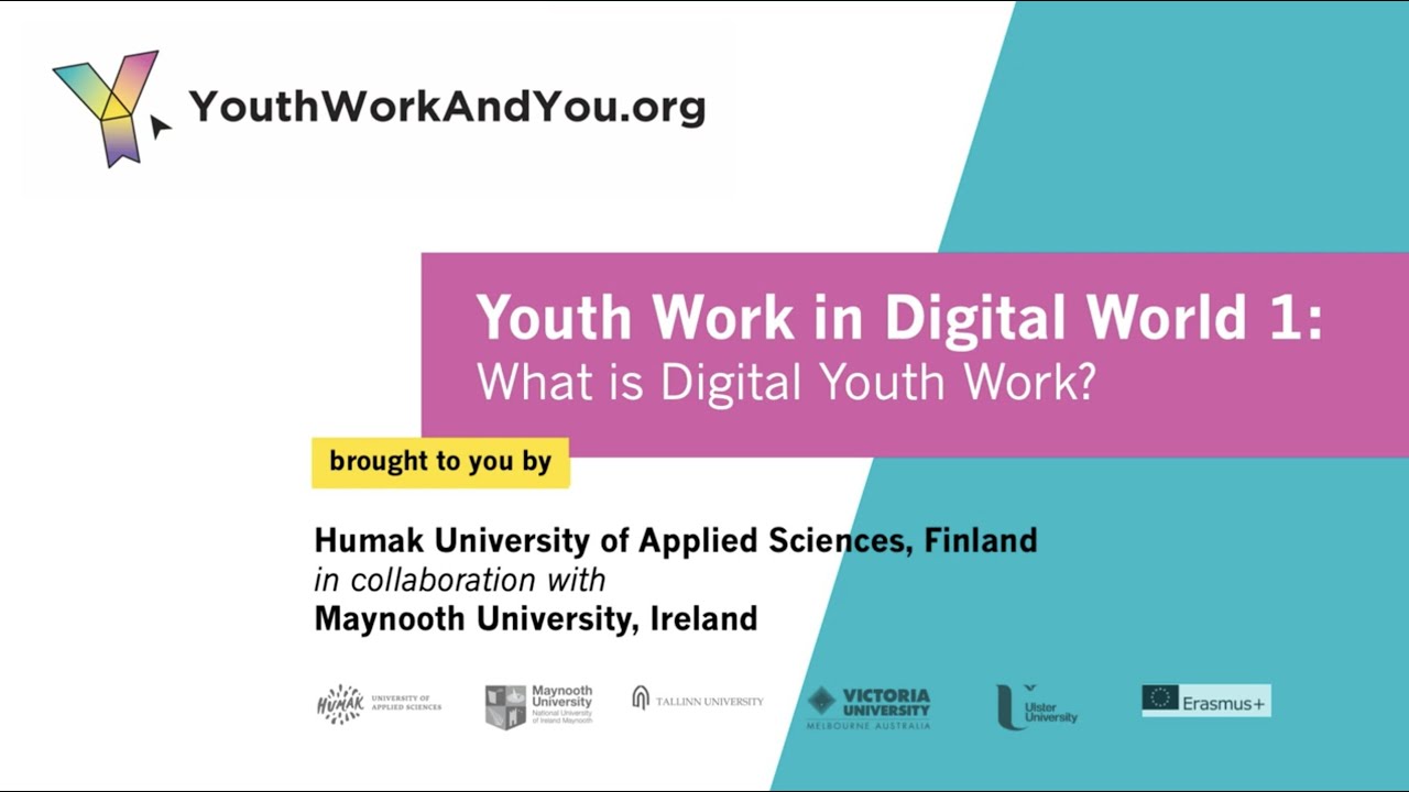 Youth Work in Digital World 1 What is Digital Youth Work? YouTube