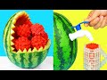 Stop Motion Cooking | Watermelon Ice Cream | Lego In Real Life | LEGO IRL & ASMR