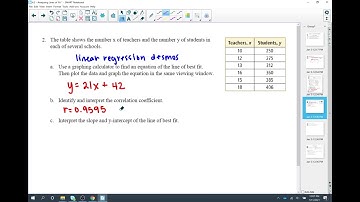 4 5   Example 2 Lines of Best Fit Using Technology