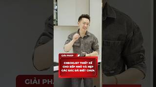 Checklist thiết kế bếp bé không bí: bỏ len chân, thêm tủ cao.......các bác đã biết hết chưa?