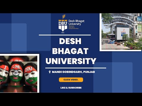 Desh Bhagat University, Mandi Gobindgarh, Punjab | DBU Admission Courses, Fee, Ranking, & Placements