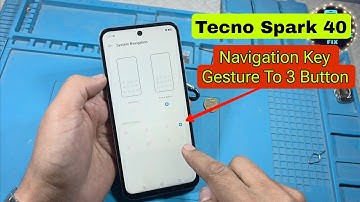 Tecno Spark 40 Pro Navigation Key Setting  Switch Between Gestures and 3 Button Navigation 2025