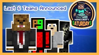 Minecraft Saturday Last 6 Teams Announced & Why Technoblade Wont Join (Yet) - Week 1