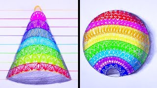 20 Smart Drawing Tricks | Amazing Art Video 20 Smart Drawing Tricks | Amazing Art Video