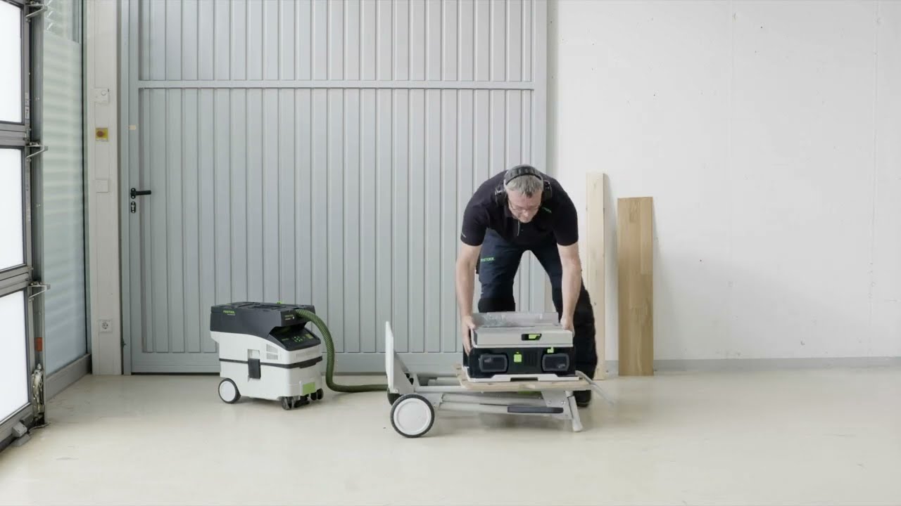 Festool Quick Guide - CSC SYS 50 - Position de pose au sol