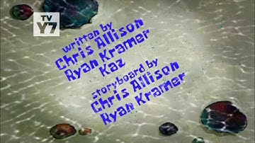 Spongebob Krabby Patty Creature Feature title card