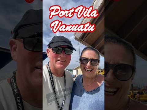 Port Vila, Vanuatu - port of call with no shore tour booked. Where will we end up? Video Thumbnail