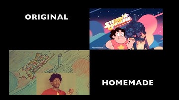 Live Action Steven Universe Theme Song- Side by Side Comparison