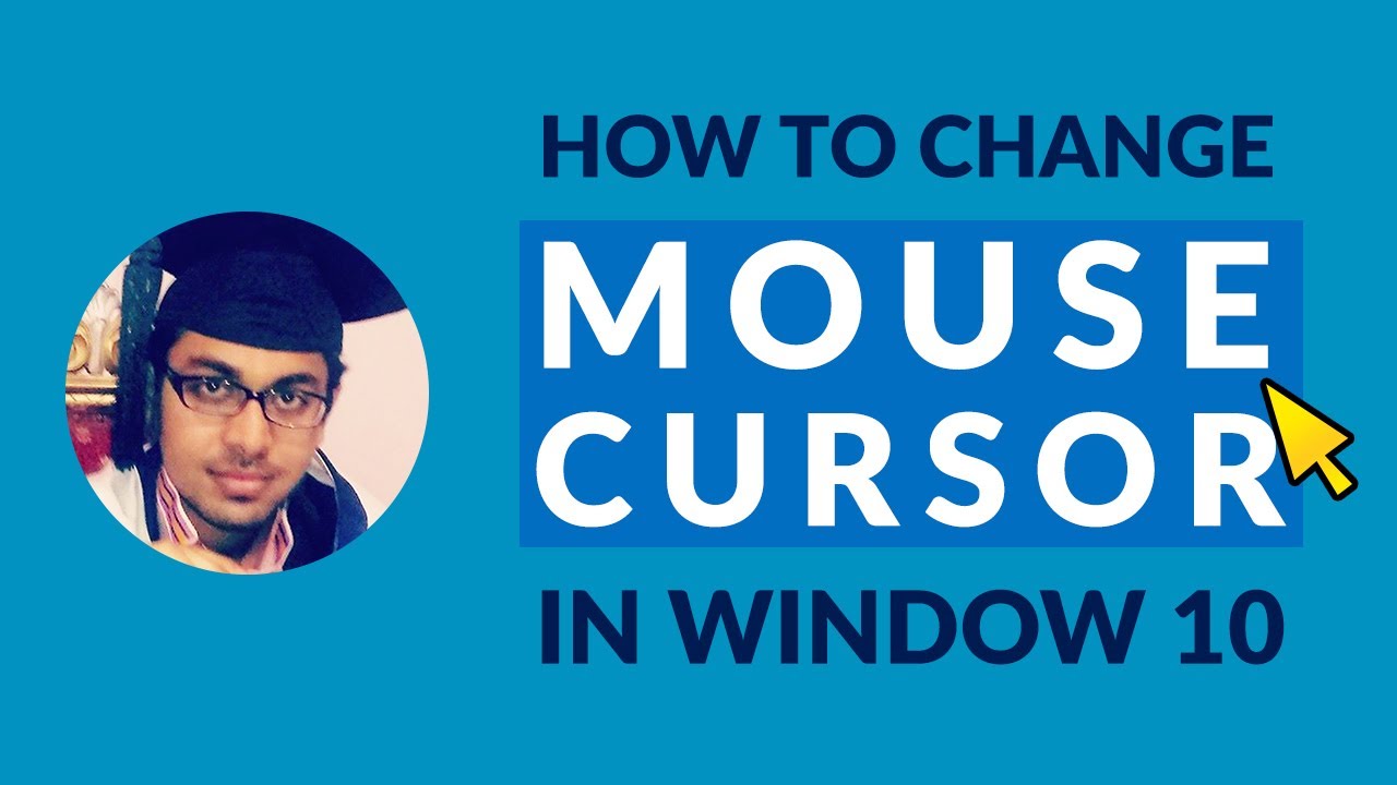 How to Change Mouse Cursor In Windows 10 Urdu Hindi - YouTube