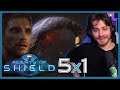 Mcu fan watches agents of shield 5x1 for the first time  agents of shield 5x1 reaction