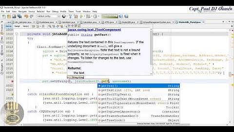 How to Create Student Management System Using MySQL Database with Java in NetBeans - Part 3 of  4