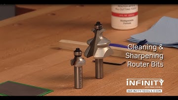 Infinity Cutting Tools - Cleaning and Sharpening Router Bits