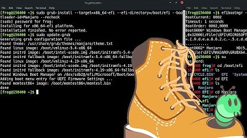 [Manjaro|GRUB2] Manual intervention required to fix BootHole vulnerability