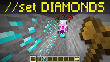 Trolling kids with world edit in minecraft