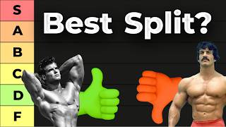 Ranking Every Workout Split (TIER LIST)