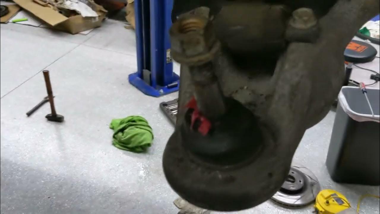 how to grease a ball joint without a zerk fitting YouTube