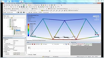 ANSYS Workbench 17 Tutorial - 2D Truss problem
