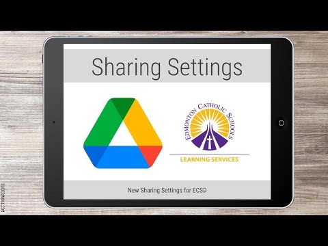 Google Sharing with ECSD
