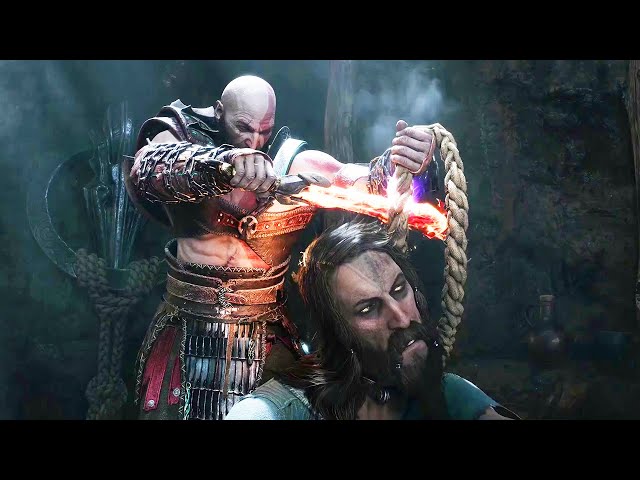 God of War Ragnarok - Kratos Meets Tyr the Broken God of War 