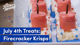 How To Make 4th Of July Rice Krispie Treats | Store Bought - Don’t Care | Scary Mommy
