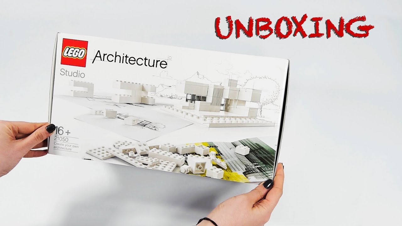 Kamel Anmeldelse ondsindet Lego Architecture Studio Set 21050 Unboxing - YouTube