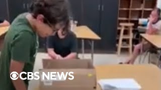 Teacher surprises kids with mirror trick screenshot 3