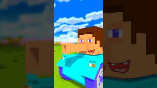 Steve-Tank vs Alex-Elephant - Minecraft Animation #minecraft #shorts