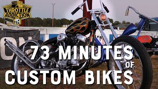 Custom Motorcycles for 1 hour and 13 minutes [4K] BornFree Texas and Fuel Cleveland